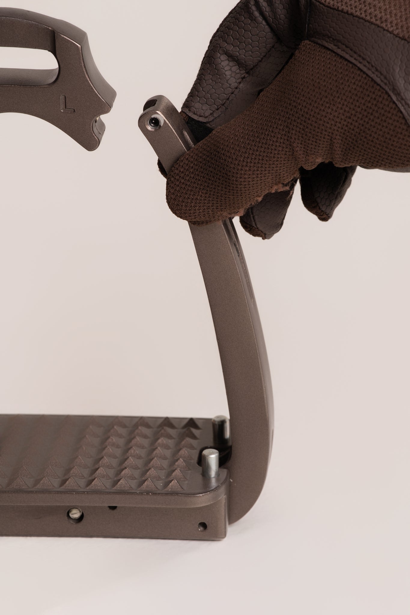 GMS Magnet - Sikkerhedsstigbøjle Brun